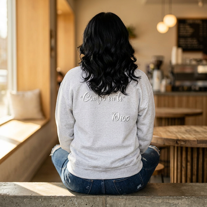 Sudadera de mujer "Confio en ti"