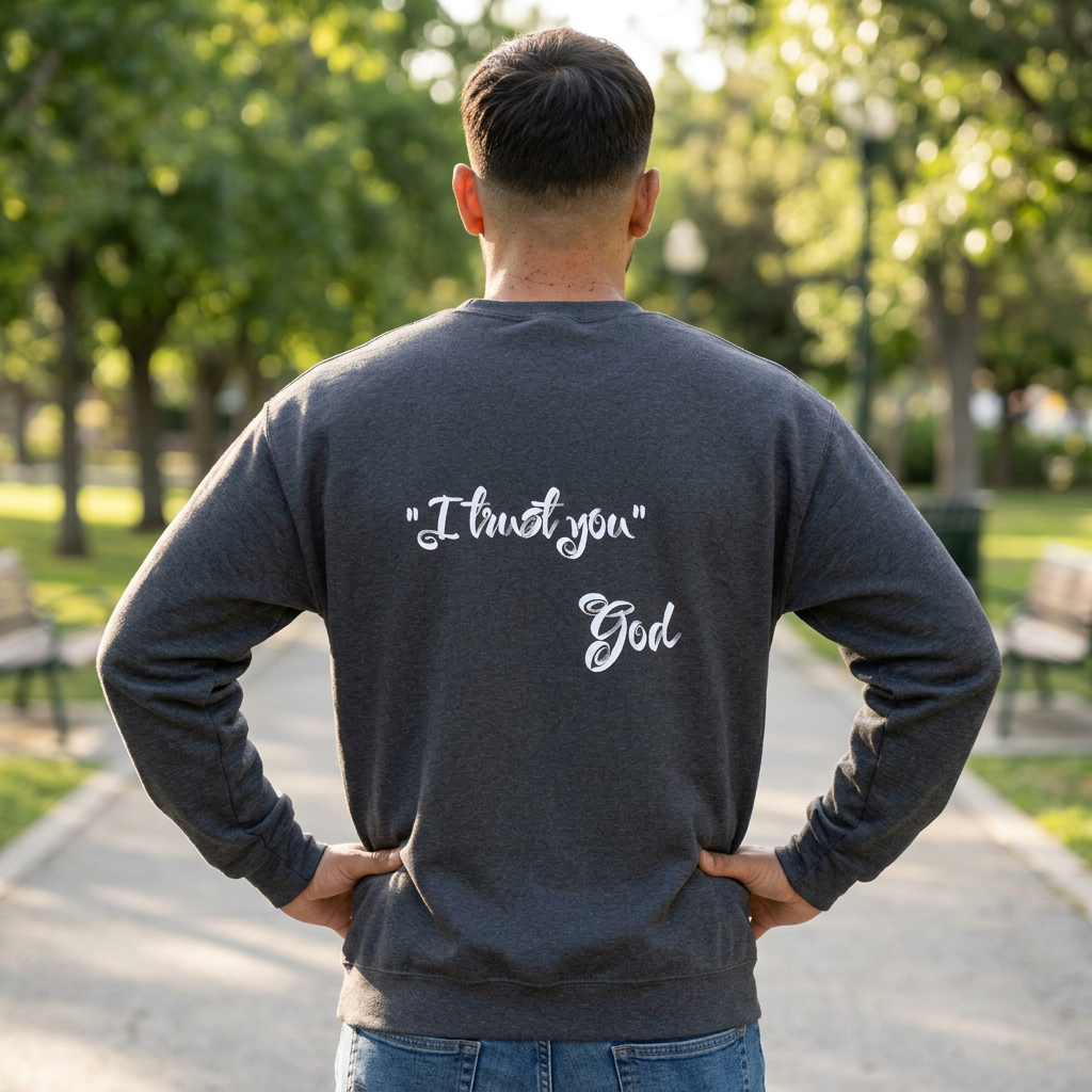 Sudadera de hombre "I Trust You"