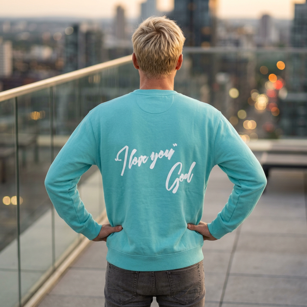 "I Love You" Men's Sweatshirt