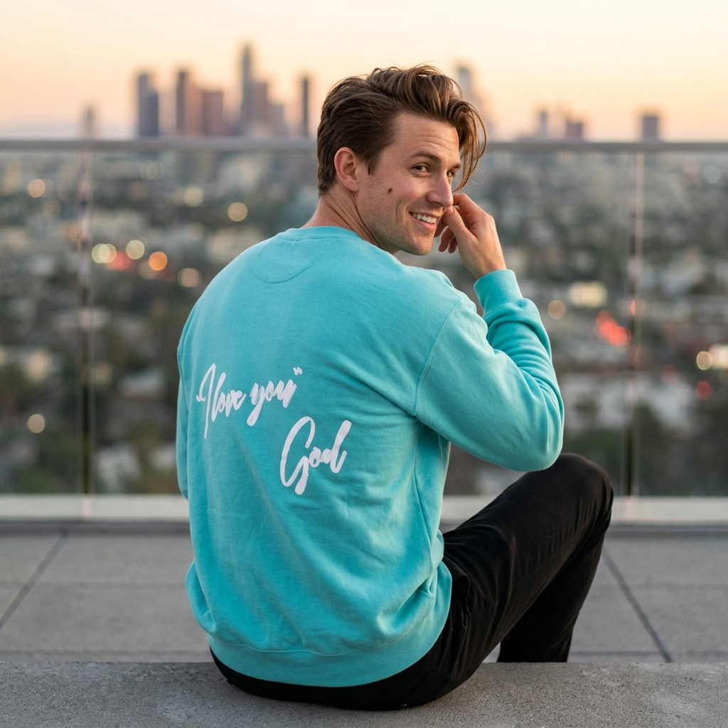 "I Love You" Men's Sweatshirt