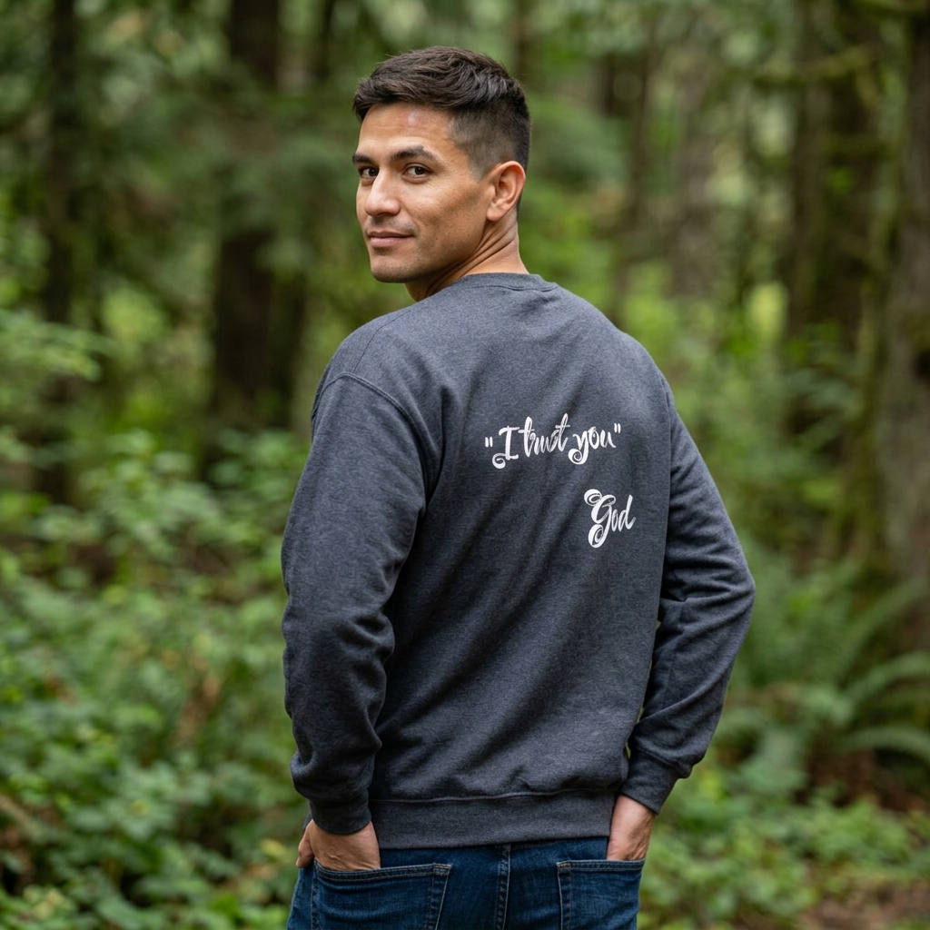 Sudadera de hombre "I Trust You"
