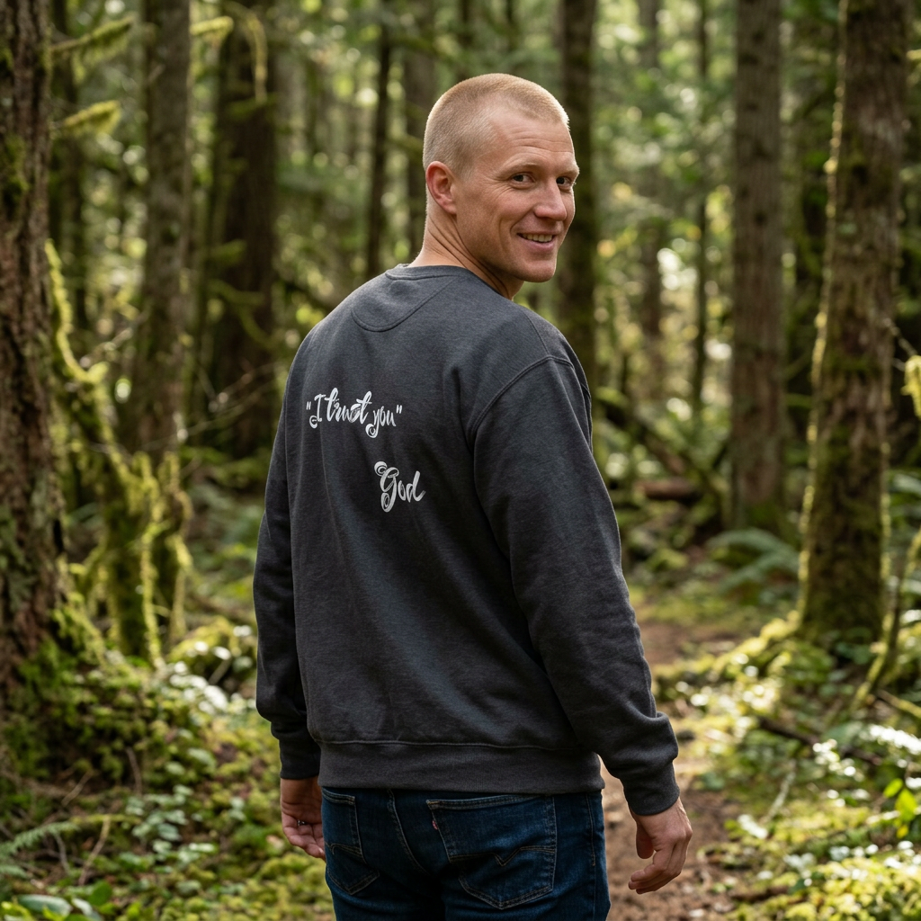 Sudadera de hombre "I Trust You"