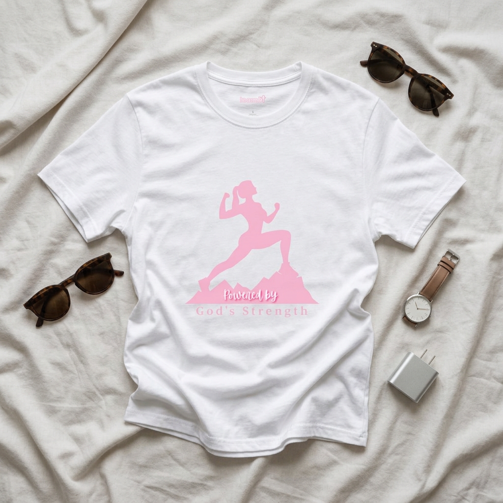 Camiseta de empoderamiento: fuerza, entrenamiento, regalo inspirador, fitness femenino, frases motivacionales