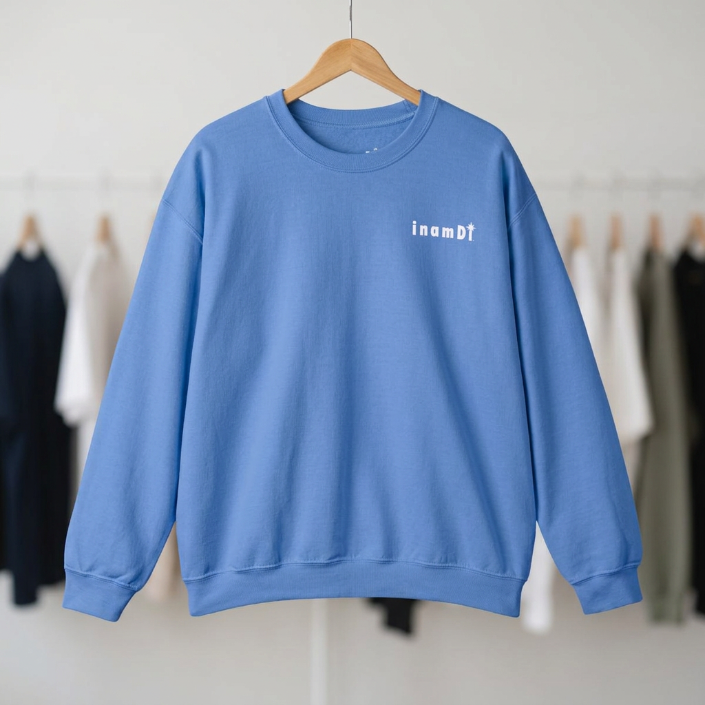 Sudadera de mujer "inamDi", logo pequeño