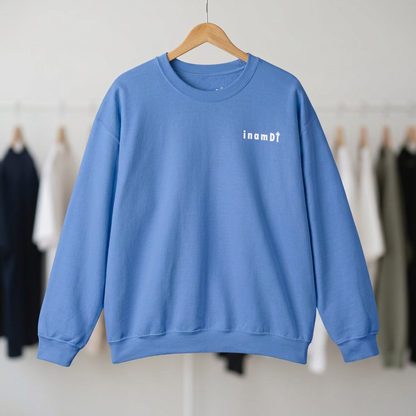 Sudadera de mujer "inamDi", logo pequeño