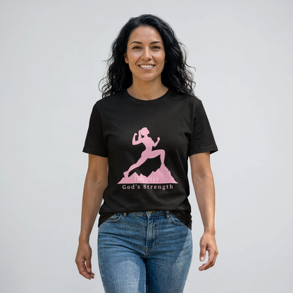 Camiseta de empoderamiento: fuerza, entrenamiento, regalo inspirador, fitness femenino, frases motivacionales