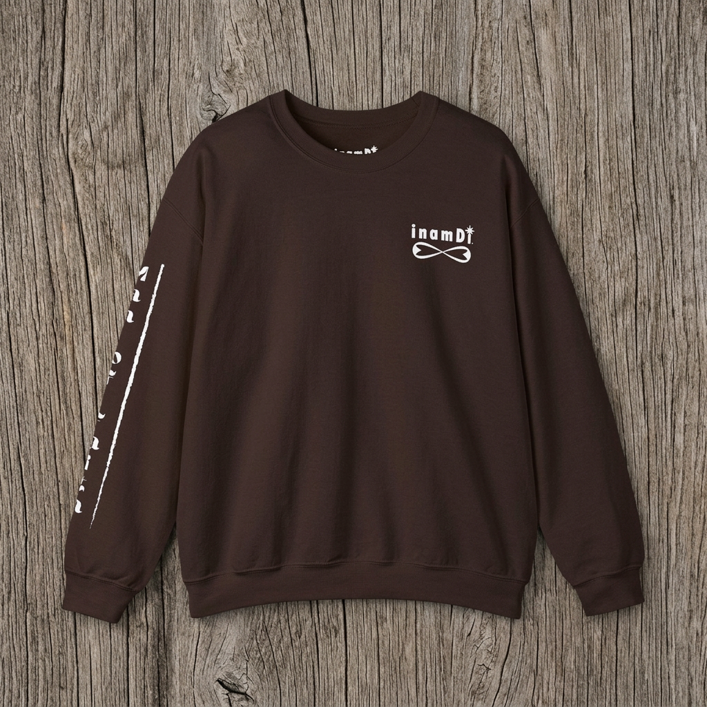 Men's Faith Growth Crewneck Sweatshirt - "Man of Faith" Design