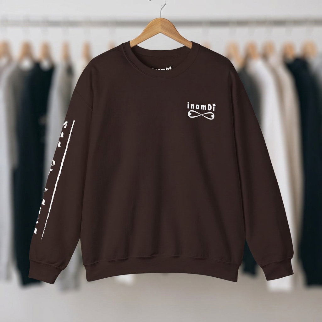 Men's Faith Growth Crewneck Sweatshirt - "Man of Faith" Design