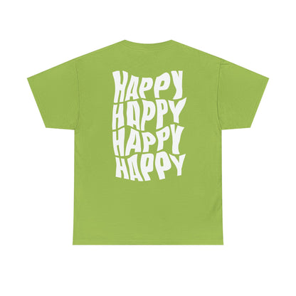 Copy of Happy Vibes T-Shirt for Women – Casual Fun for Gifts, Festivals, and Birthdays