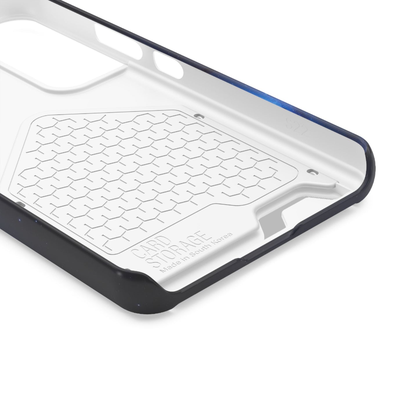Funda Galaxy con tarjetero, accesorio universal para smartphone, diseño cósmico, regalo perfecto, protección elegante, temática espacial vibrante