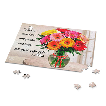 “Be Multiplied” Puzzle - Inspirational Floral Jigsaw - 120, 252, 500 Pieces