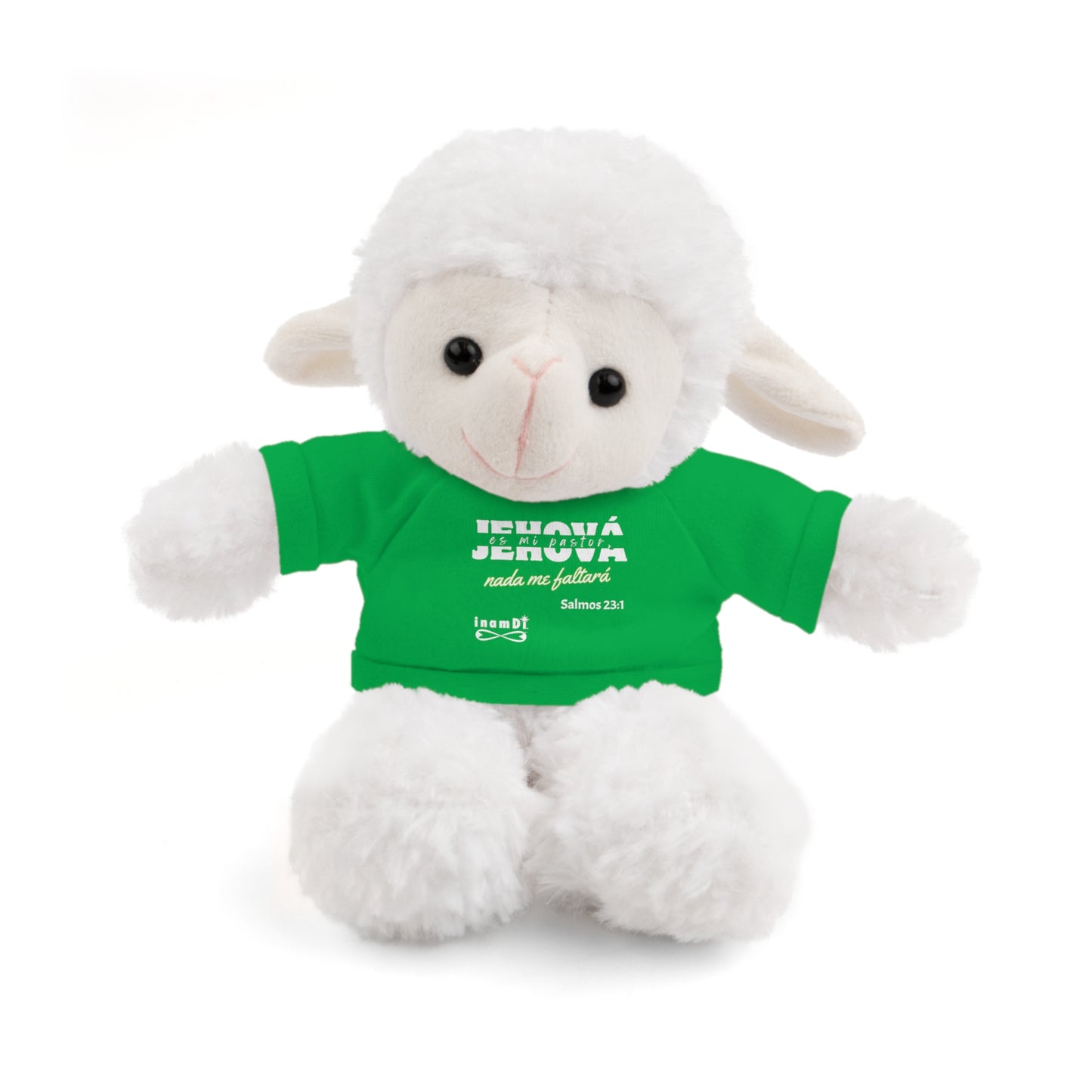 Plush Sheep Toy "Jehová es mi pastor, nada me faltará"