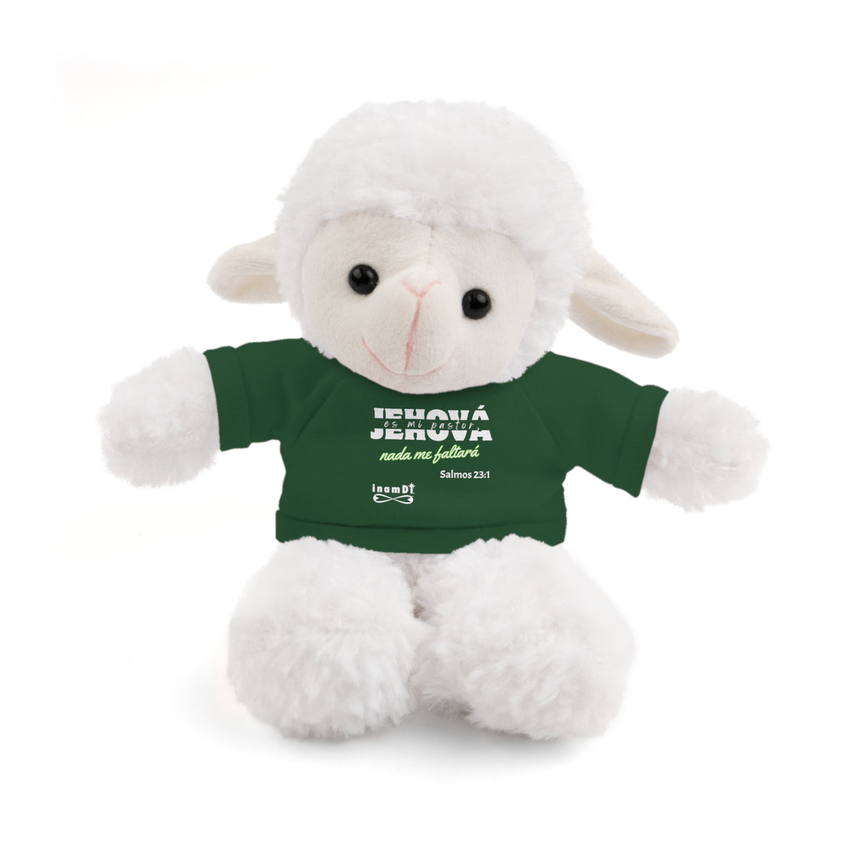 Plush Sheep Toy "Jehová es mi pastor, nada me faltará"