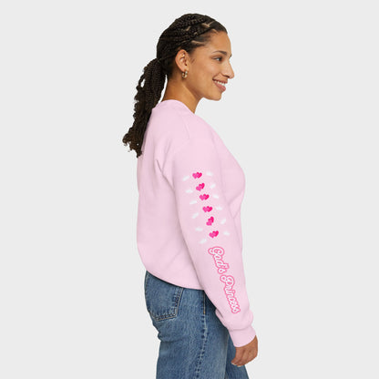God's Princess Hearts and Crowns Sweatshirt
