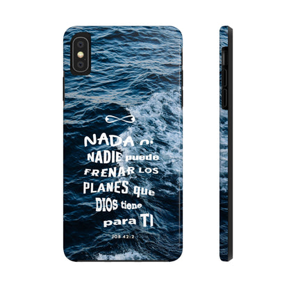 Inspirational Tough Phone Cases with Nautical Design, Motivational Gift, Phone Accessories, Waterproof Protection, Christian Faith