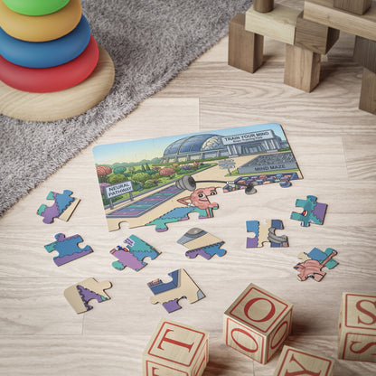 Kids Jigsaw Puzzle — Train Your Mind | 30-Piece Brain Training Puzzle for Kids