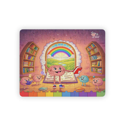 Rompecabezas para niños — Happy Brain Library | Rompecabezas educativo de 30 piezas