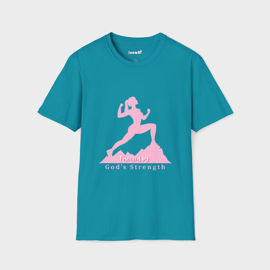 Camiseta de empoderamiento: fuerza, entrenamiento, regalo inspirador, fitness femenino, frases motivacionales