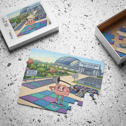 Kids Jigsaw Puzzle — Train Your Mind | 30-Piece Brain Training Puzzle for Kids