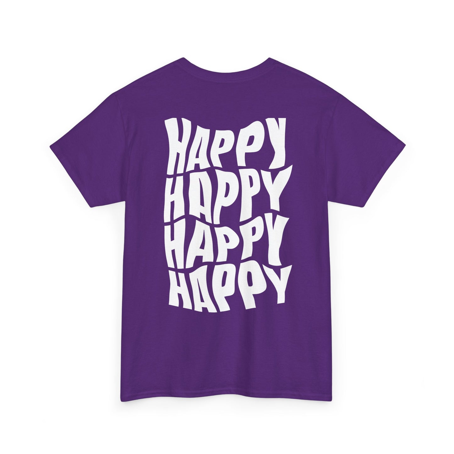 Copy of Happy Vibes T-Shirt for Women – Casual Fun for Gifts, Festivals, and Birthdays