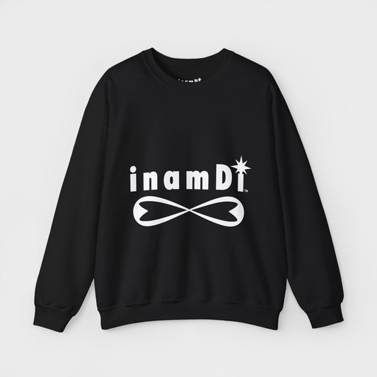 "inamDi" Men's Comfortable Crewneck Sweatshirt with Classic Logo