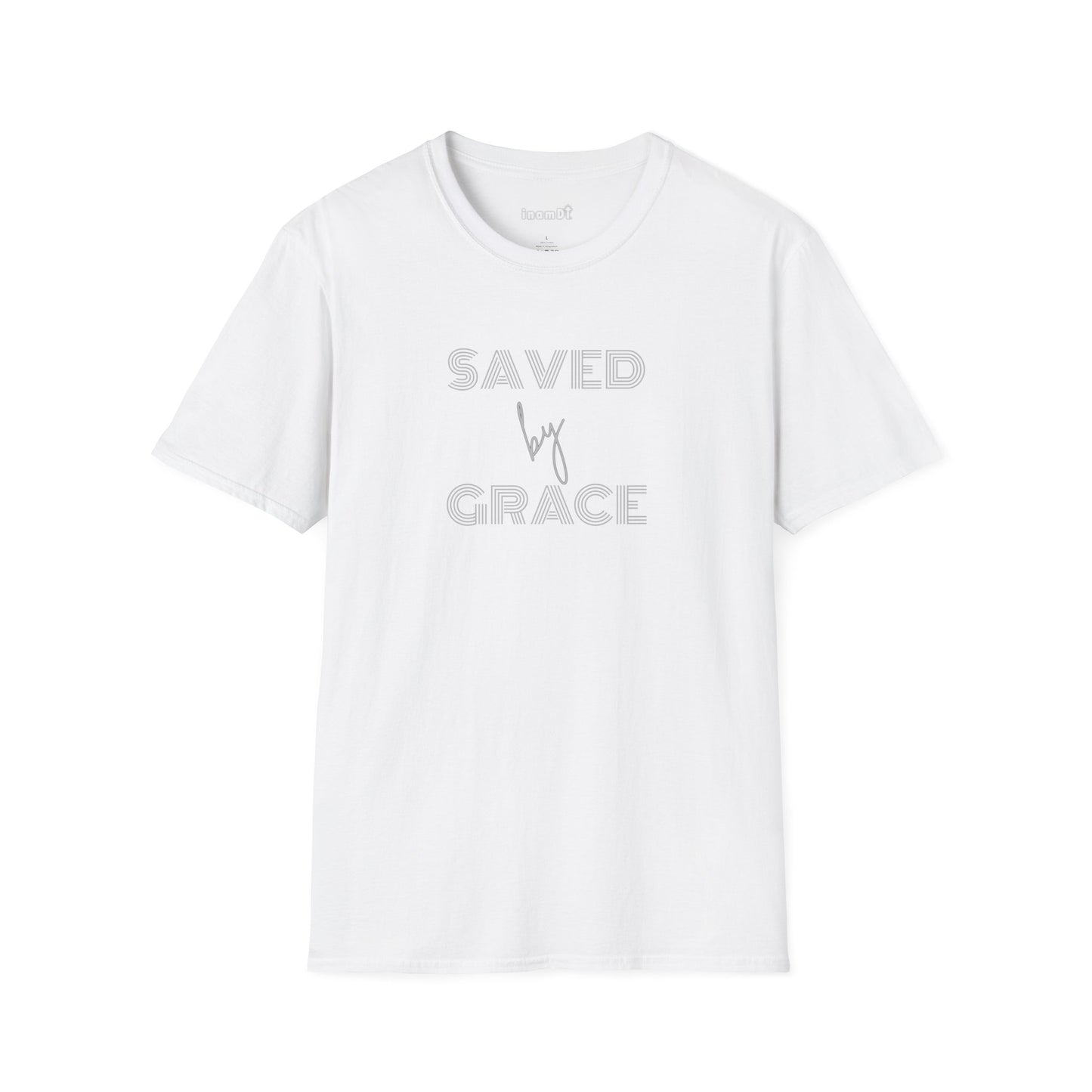 “Saved by Grace” Women’s Softstyle T-Shirt – Inspirational Christian Tee | Faith-Based Apparel for Everyday Wear or Gift