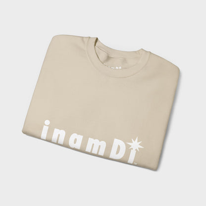 "inamDi" Women's Comfortable Crewneck Sweatshirt with Classic Logo