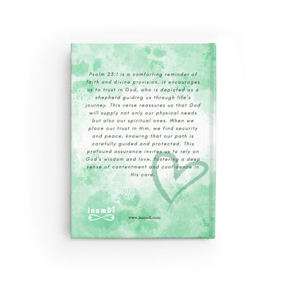 Faith-Inspired Journal | Spiritual Writing, Inspirational Gift, Self-Discovery, Psalm 23