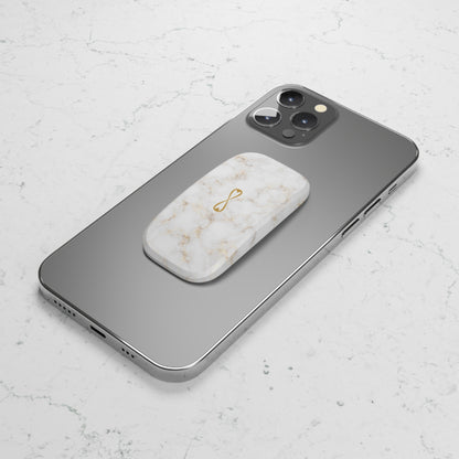 Elegant Marble Phone Grip, Phone Stand, Stylish Phone Accessory, Gift for Her, Tech Gift, Marble Grip for iPhone, Cell Phone Holder
