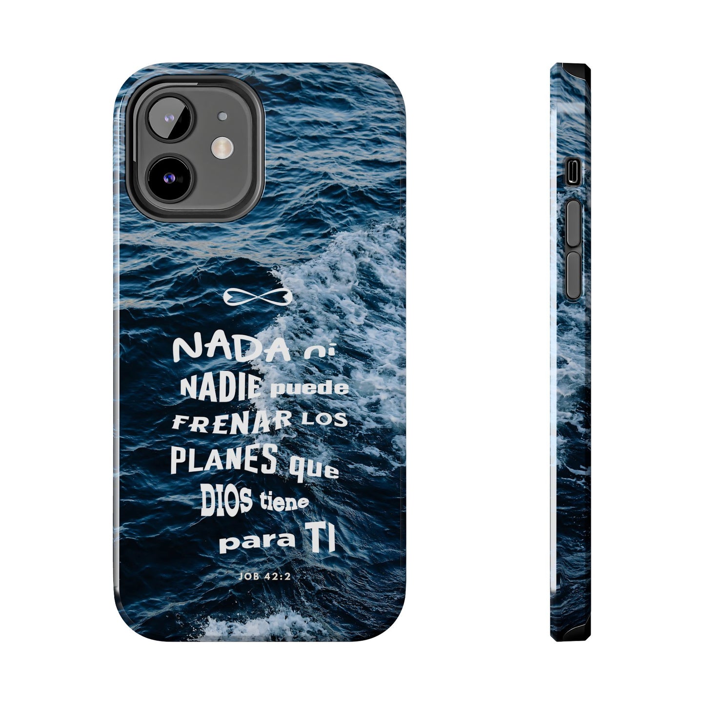 Inspirational Tough Phone Cases with Nautical Design, Motivational Gift, Phone Accessories, Waterproof Protection, Christian Faith