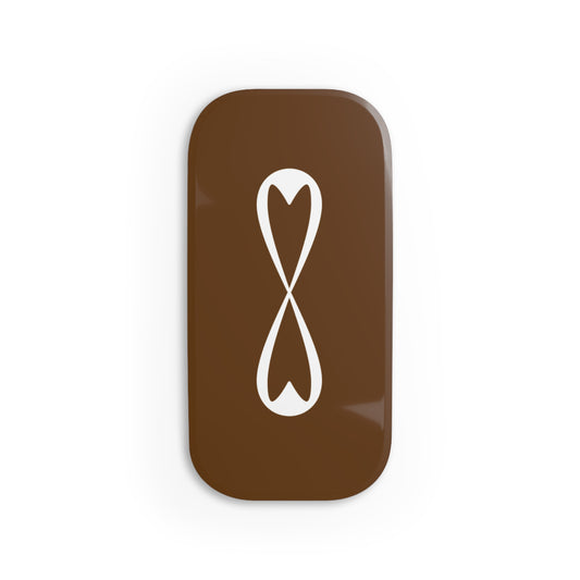 Infinity Love Phone Grip, Phone Stand with Heart Design, Cute Mobile Accessory, Gift for Her, Modern Phone Grip