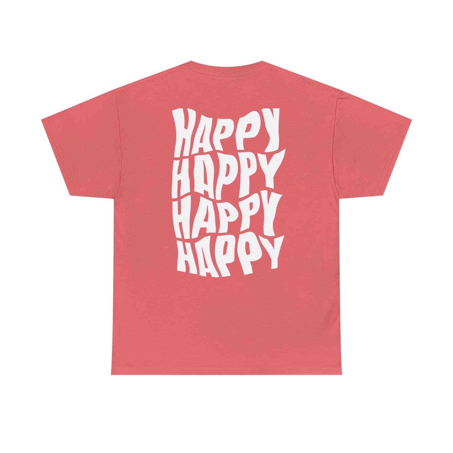 Copy of Happy Vibes T-Shirt for Women – Casual Fun for Gifts, Festivals, and Birthdays