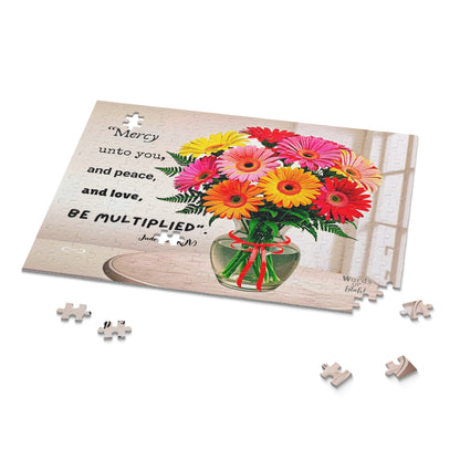 “Be Multiplied” Puzzle - Inspirational Floral Jigsaw - 120, 252, 500 Pieces
