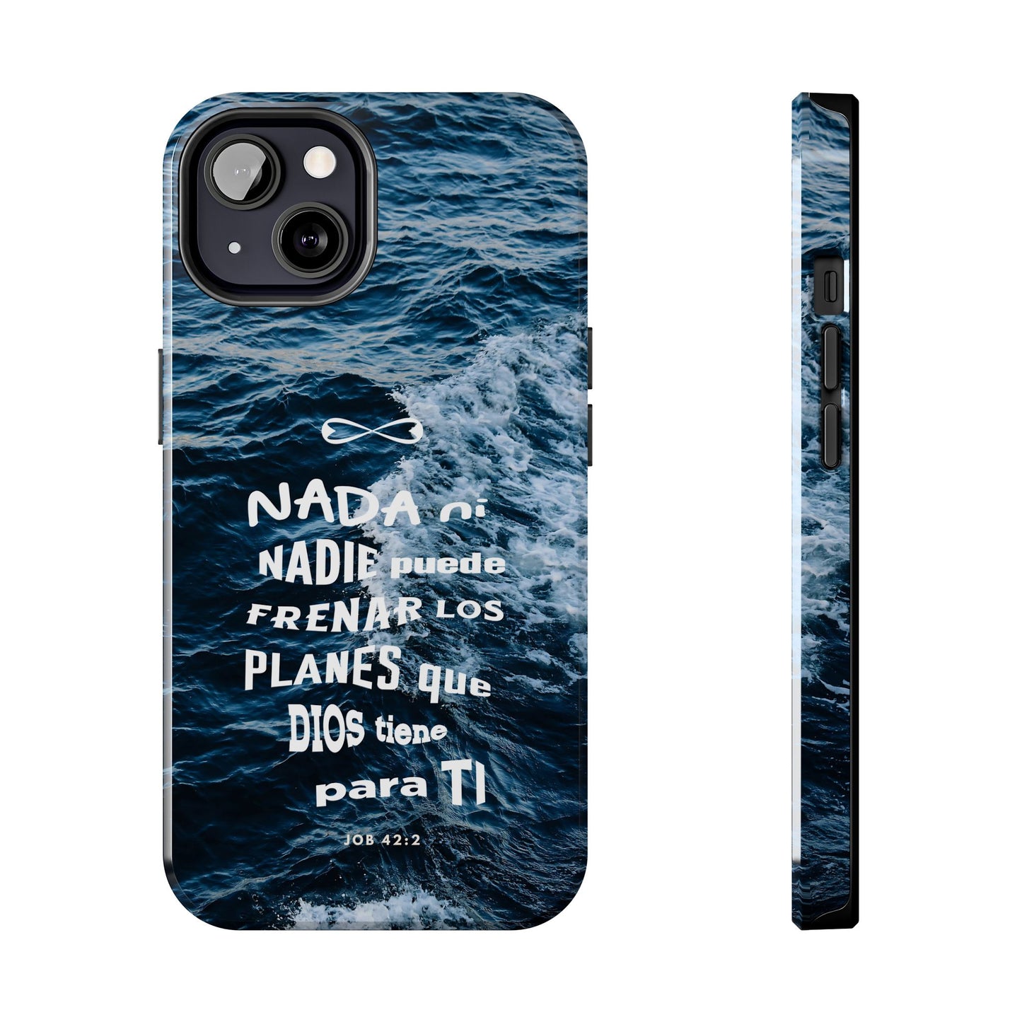 Inspirational Tough Phone Cases with Nautical Design, Motivational Gift, Phone Accessories, Waterproof Protection, Christian Faith