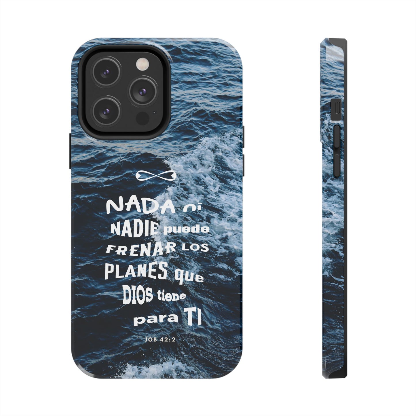 Inspirational Tough Phone Cases with Nautical Design, Motivational Gift, Phone Accessories, Waterproof Protection, Christian Faith