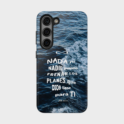 Inspirational Tough Phone Cases with Nautical Design, Motivational Gift, Phone Accessories, Waterproof Protection, Christian Faith