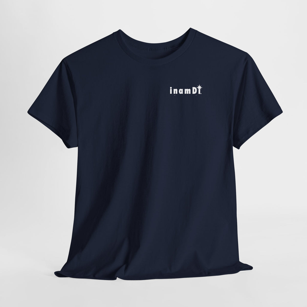 Camiseta cristiana para hombre «Jesús en el corazón de todo»: camiseta de algodón con un mensaje de fe.
