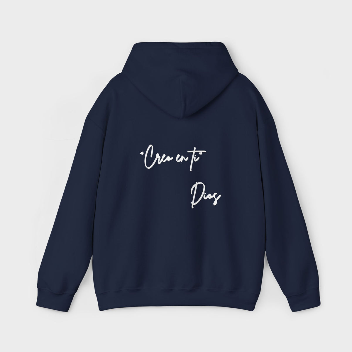Sudadera con capucha para hombre "Creo en ti"