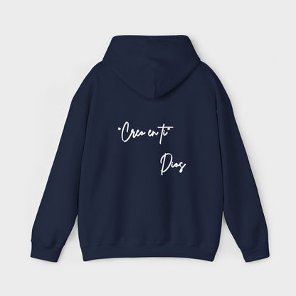 Sudadera con capucha para hombre "Creo en ti"