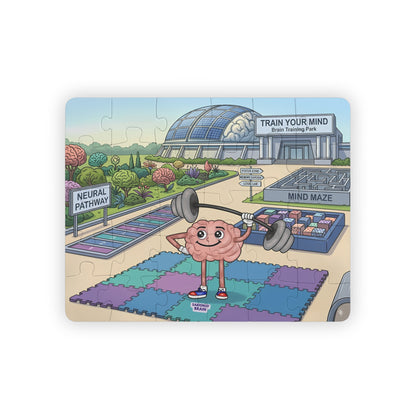 Kids Jigsaw Puzzle — Train Your Mind | 30-Piece Brain Training Puzzle for Kids