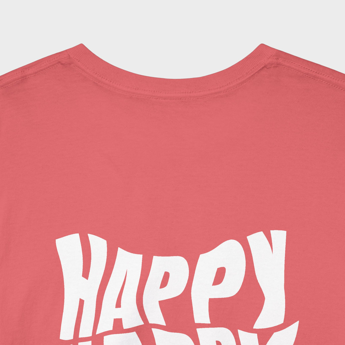Camiseta "Happy Vibes" para mujer: Diversión informal para regalos, festivales y cumpleaños